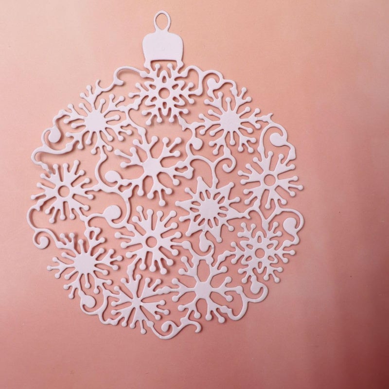 Feemkota Christmas Snowflake Bell Die Cuts for Card Making Christian Theme Stamps Cutting Dies for DIY Paper Scrapbooking Crafts Embossing Decorations - Image 4